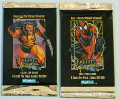 1992 Marvel Masterpiece  JOE JUSKO Artwork - 6 Card Pack