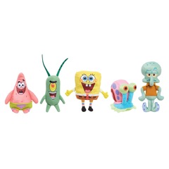 SpongeBob SquarePants Bikini Bottom Buddies Plush Set of 5