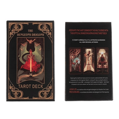 D&D The Dungeons & Dragons Tarot Deck - 78 Card Deck w/ Downloadable Guidebook