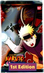 Naruto Shippuden Collectible Card Game Will of Fire Booster Pack 1st Edition