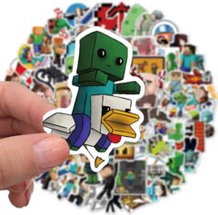 VInyl Stickers Singles: Games - Minecraft Mix