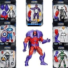 Marvel Legends 6in Series Captian America -  RED SKULL ONSLAUGHT  Build-A-Figure Complete Series - (Set of 7 + Complete BAF)