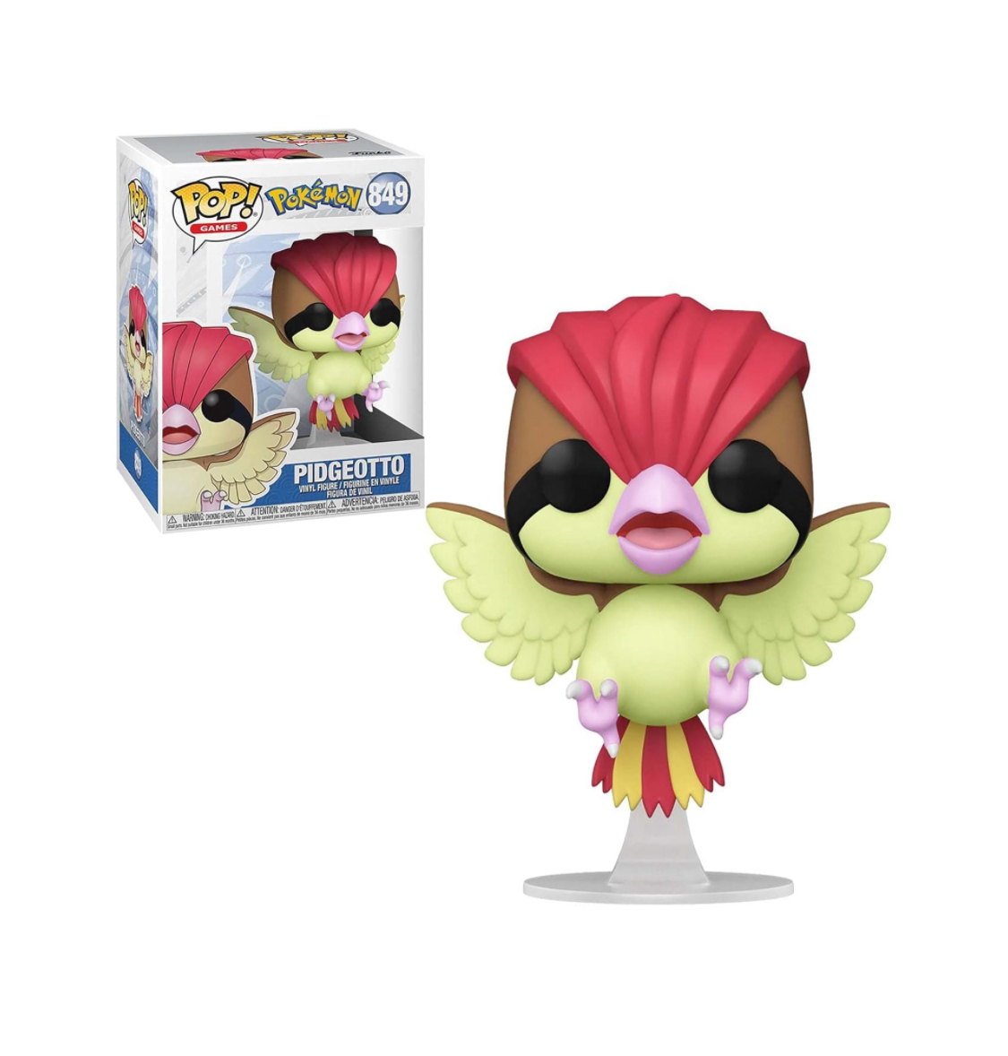 Funko Pop! Games: Pokemon - Pidgeotto 849