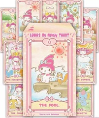 Hello Kitty Luna's My Melody Tarot Large Deluxe - 78 Card Deck