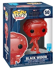 Funko Pop! Art Series: Infinity Saga - Black Widow 50 - Bobblehead - Red