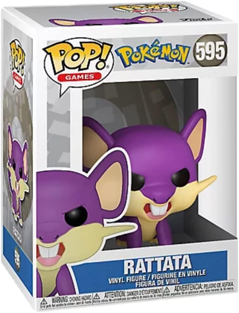 Funko Pop! Games: Pokemon - Rattata 595