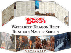 Waterdeep: Dragon Heist Dungeon Master's (DM) screen