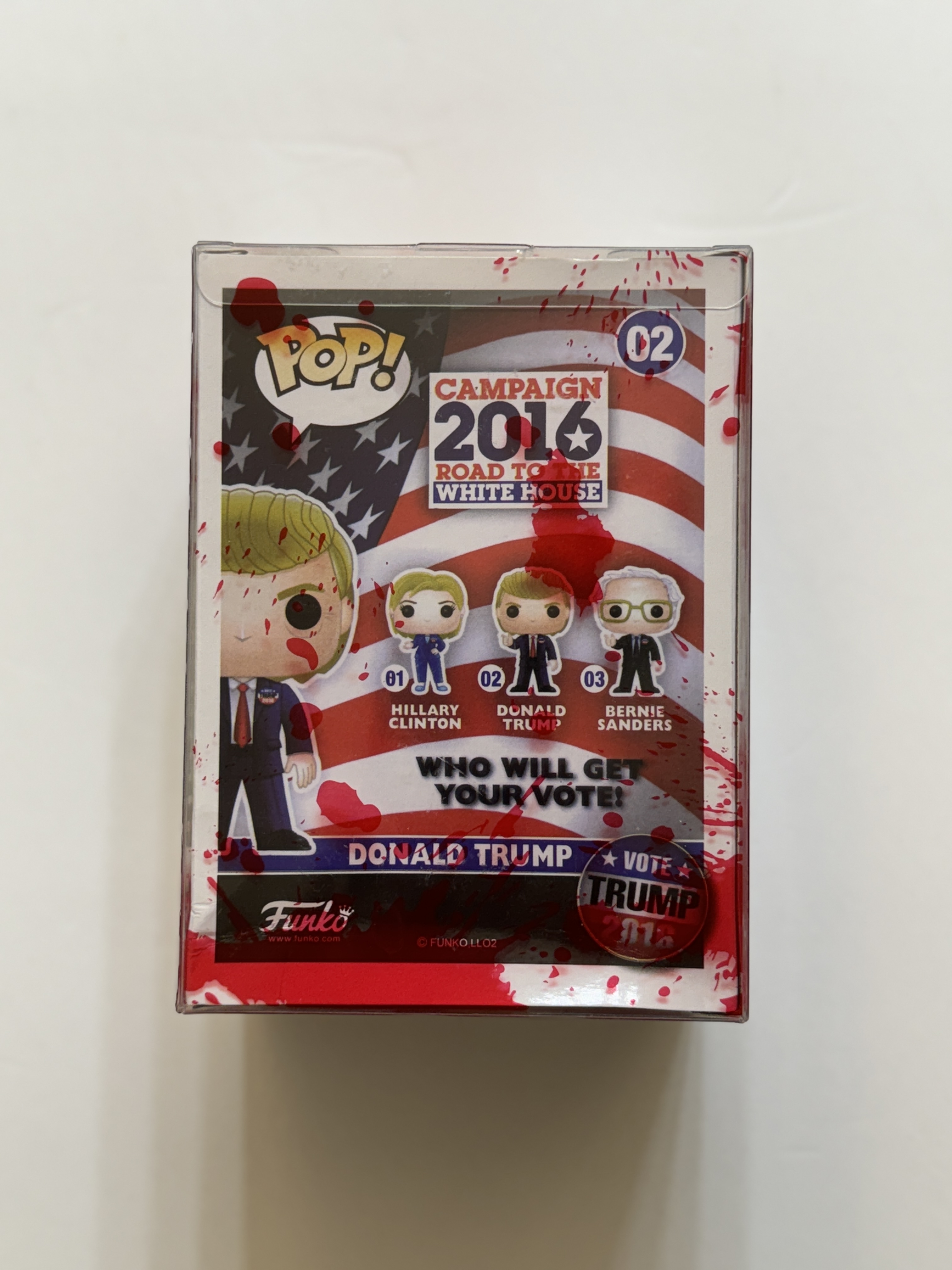 Funko Pop! Donald Trump (Bloody Custom)