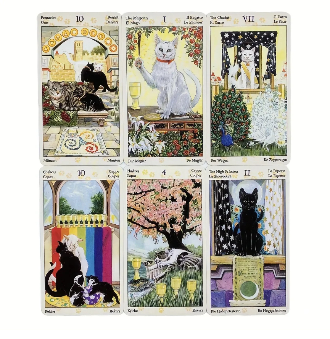 Cats, Tarot of Pagan Cats