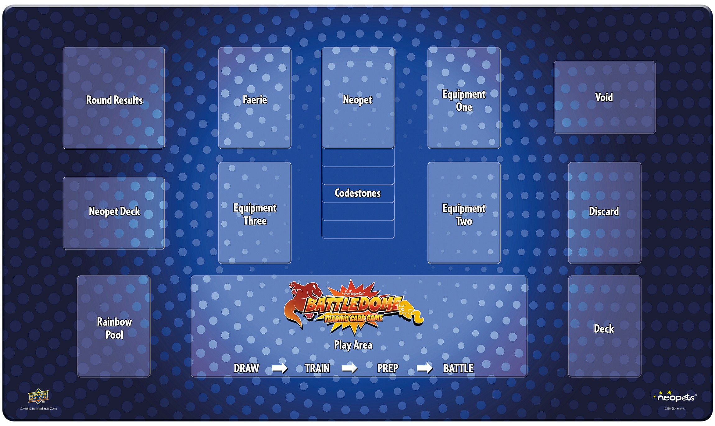 Neopets Battledome TCG: Playmat - Battledome