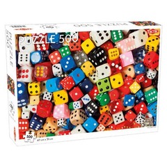 Dice Patterns 500Pc Puzzle