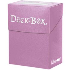 Ultra-Pro Solid Pink Deck Box