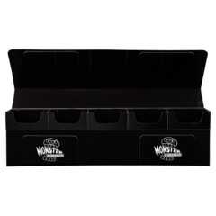 Hydra Mega - 5 Compartment Deck Box - Black (Holds 375)