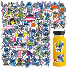 VInyl Stickers Singles: Disney - Stitch Mix