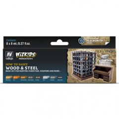 Wizkids Premium Paints: How to Paint Wood & Steel