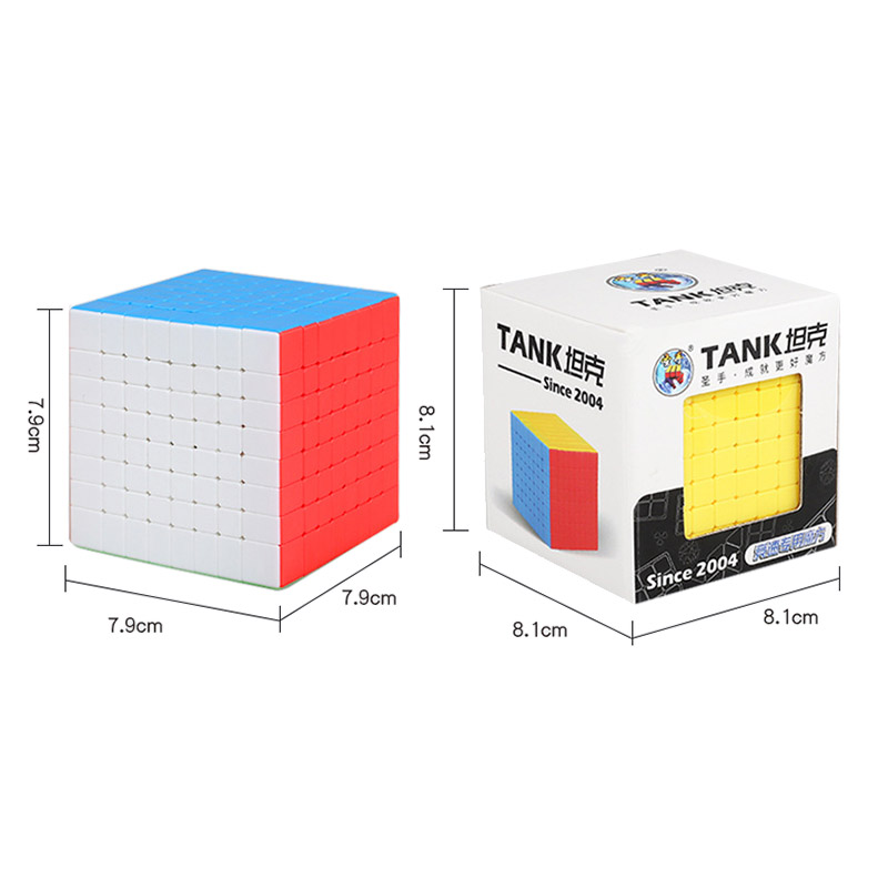 Rubiks Sengso Tank 8x8 Stickerless Speedcube