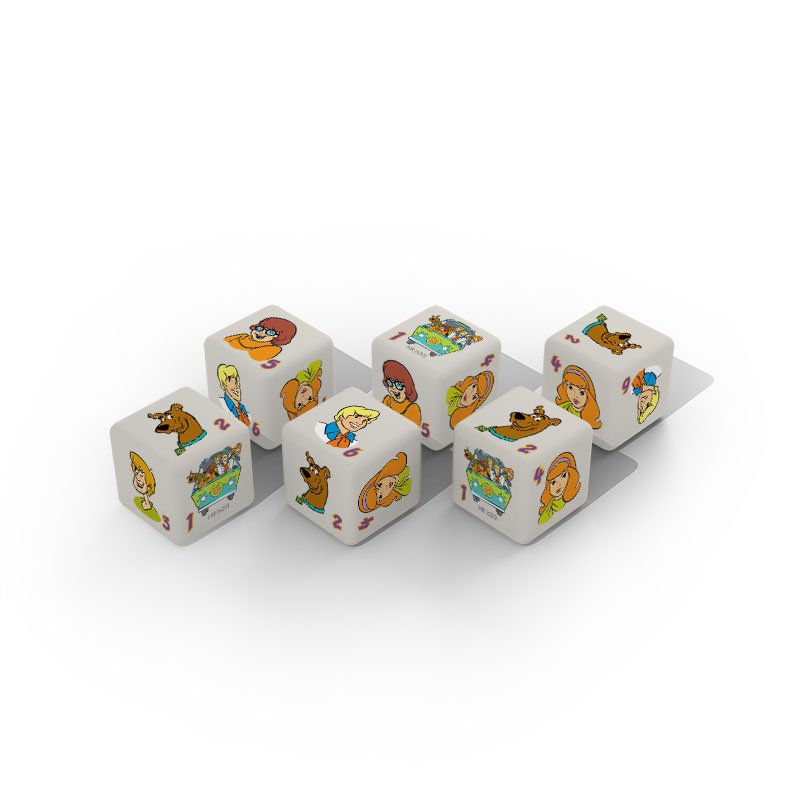 Scooby-Doo! D6 Dice Set by USAopoly (6CT)