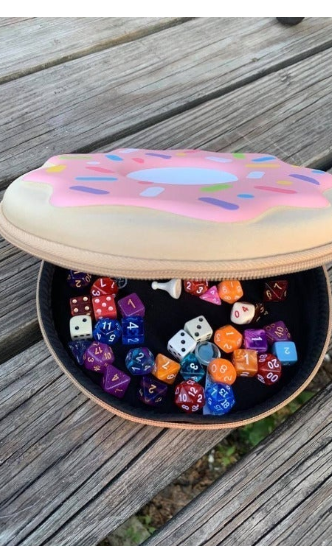 Donut Dice Box/tray Case