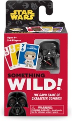 Funko Something Wild! Card Game: Star Wars With Darth Vader Mini Pop