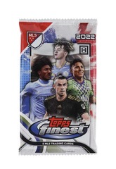 2022 Topps Finest MLS Soccer Trading Cards Hobby Pack (5 Cards)