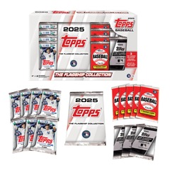 2025 Topps MLB Baseball Trading Cards Series 1 The Flagship Collection Box  (16 Packs)