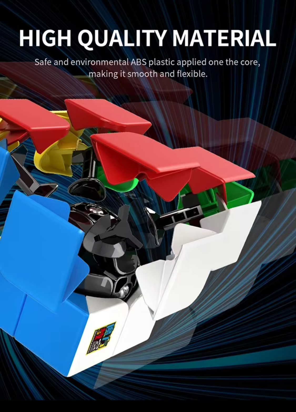 Rubiks Mei Long MoYu 2 WCA 2x2x2 Speedcube Stickerless