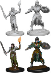 Pathfinder Battles Unpainted Minis - Elf Female Fighter 72599