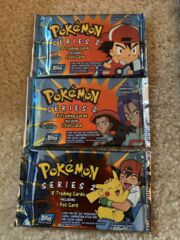 2000 Topps Pokemon TV Animation Trading Card Series 2 Pack - UNOPENED ART SET