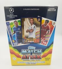 2017-18 TOPPS UEFA CHAMPION LEAUGE SOCCER MATCH ATTAX STARTER BOX