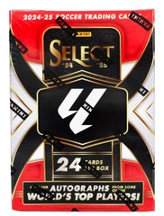 2024-25 Panini Select La Liga Soccer Trading Cards Blaster Box (6 Packs)