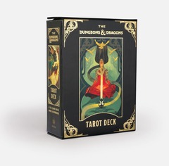 D&D The Dungeons & Dragons Official Tarot Deck 78 Cards Guidebook Deluxe Sealed