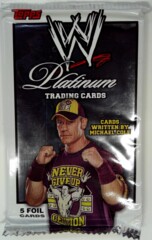 2010 WWE TOPPS PLATINUM WRESTLING TRADING CARDS PACK