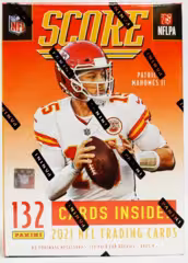 2022 Panini Score NFL Football Trading Cards Blaster Box (6 Packs x 22 Cards ea)
