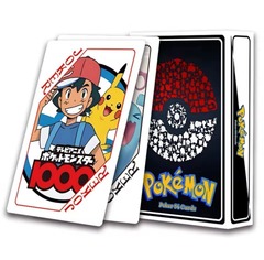 Pokemon Poker Deck Monster Silhouette Pokeball