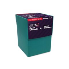 BCW Elite2 Combo Pack - Deck Guards, Inner & Deck Box - Teal