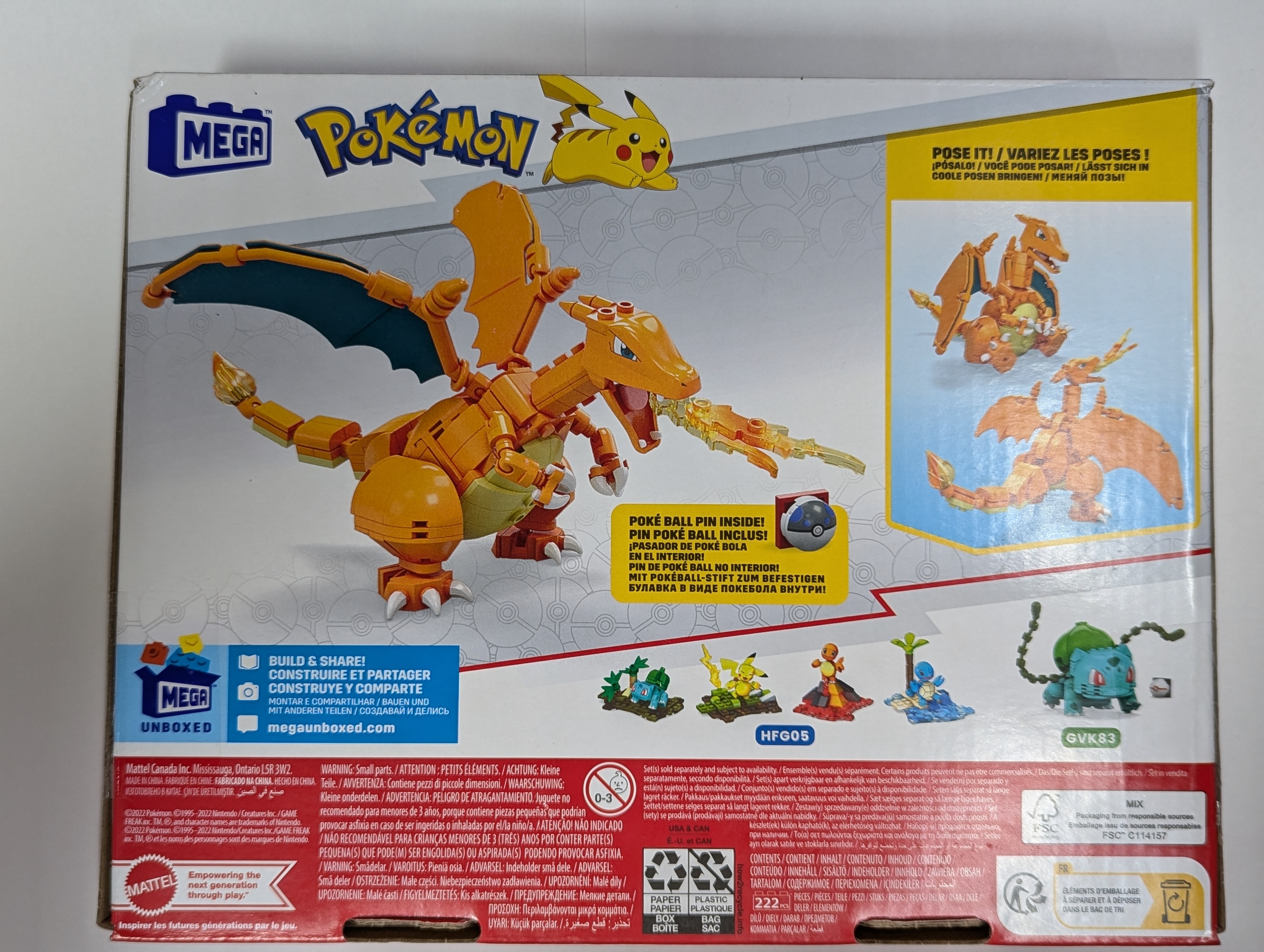 Pokemon Mega Construx - Pokemon Charizard