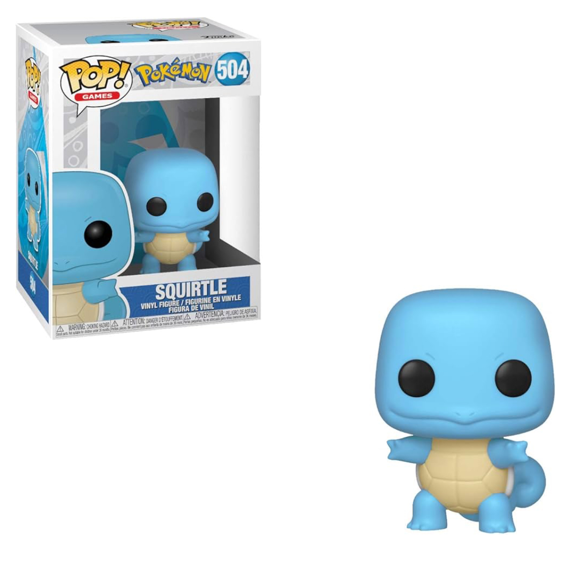 Funko Pop! Games: Pokemon - Squirtle 504