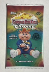 2022 Topps Garbage Pail Kids Chrome 1986 Original Series Booster Pack (4 Cards)