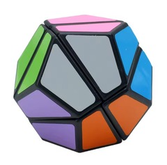 Rubik’s LanLan Dodecahedron Megaminx 12-Sided Cube Twisty Puzzle Classic Black