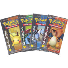 Generation art Set of Booster Packs (4)