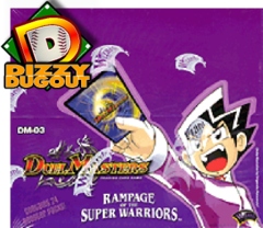 Duel Masters Card Game DM-03 Rampage of the Super Warriors Booster box