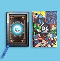 DC Comics Official Tarot Deck Batman Superman Wonder Woman w/Guidebook Sealed