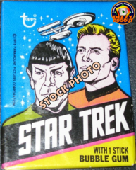 1976 Star Trek Unopened Wax Pack