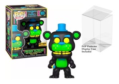 Funko Pop! Games: Five Nights at Freddy’s - Freddy Fazbear #955 Hot Topic Blacklight w/Pop Protector
