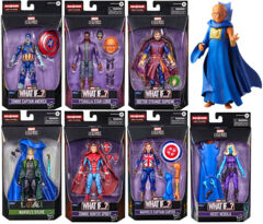 Marvel Legends 6in Series What If? Watcher BuildAFigure  (Set of 7 + Complete BAF)