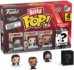 Funko Pop! Bitty Pop: WWE - 4 Pack - Undertaker, British Bulldog, Batista & Mystery Chase