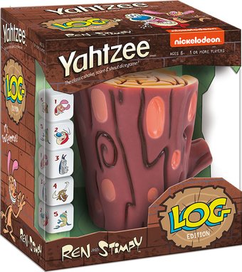 Ren and Stimpy Yahtzee Log Edition