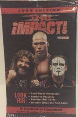 2009 TNA IMPACT WRESTLING - TRADING CARD PACK by Tristar