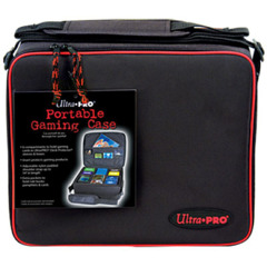 Ultra-Pro Zippered Portable Gaming Case Back w/Red