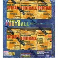 1995 Fleer Football 24ct Jumbo Box